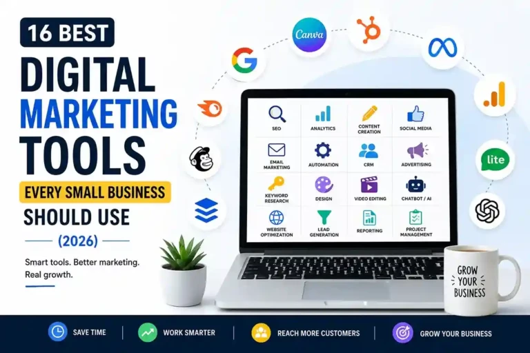 digital marketing tools for small businesses dashboard